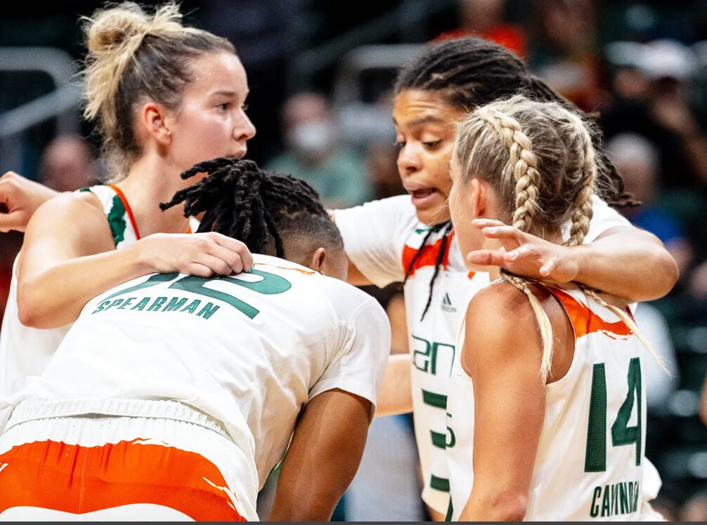 The Lady Canes defeat the Hawks in season opener.